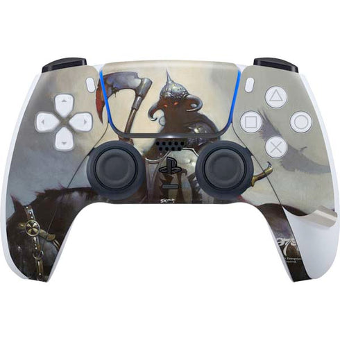 Death Dealer on Horseback by Frazetta PS5 Pro Bundle Skin
